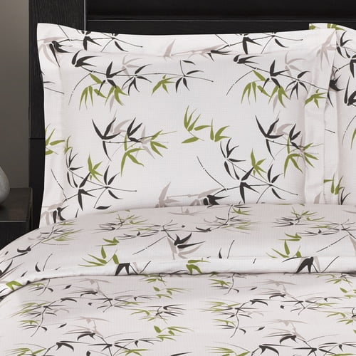 Fashionable Floral 300 TC 100/% Cotton Blossom Reversible Duvet Cover Sets